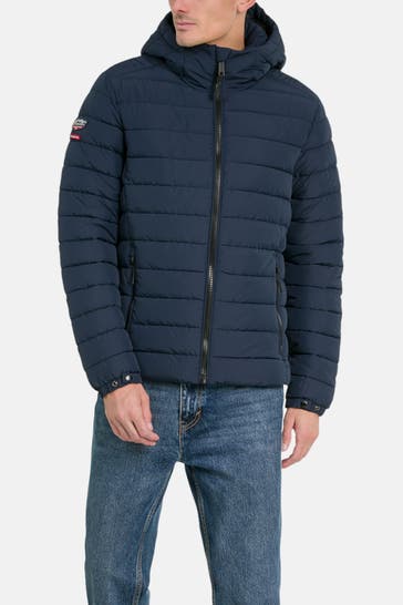 SUPERDRY Light-Steppjacke dunkelblau