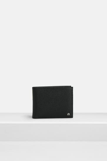 AIGNER 'Fabio' black leather wallet
