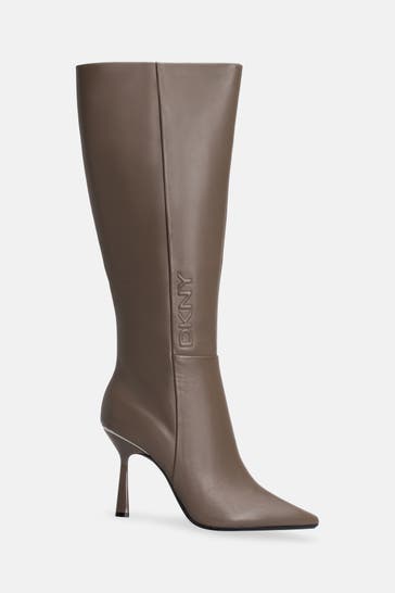 DKNY Stiefel 'Nixie' taupe