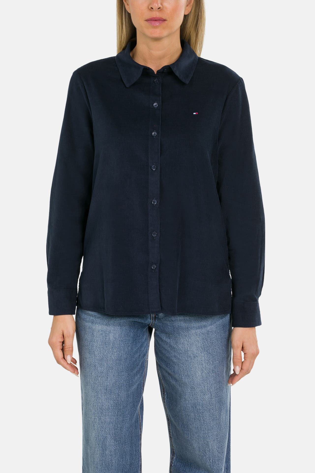 TOMMY HILFIGER Hemdbluse nachtblau, Bild 1