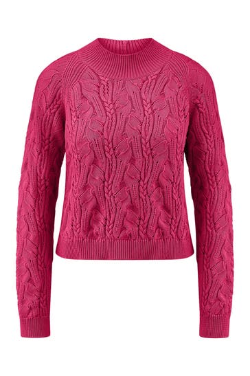 RIANI Strickshirt fuchsia