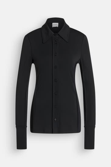 CLOSED Casual-Bluse schwarz