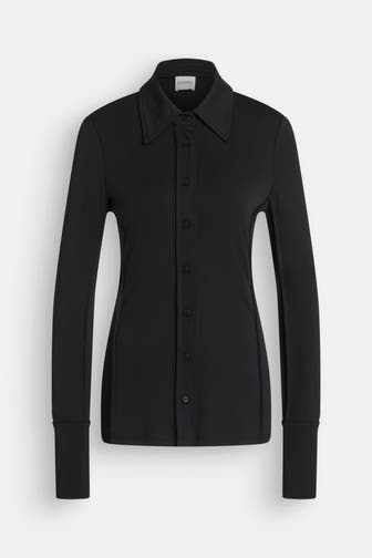 CLOSED Casual-Bluse schwarz