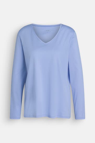 CALIDA Longsleeve azurblau