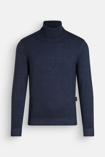 REPLAY Rollkragenpullover navy
