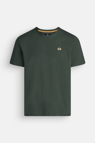 LA MARTINA T-Shirt dunkelgrün