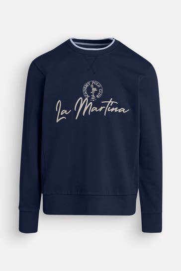 LA MARTINA Sweatshirt nachtblau