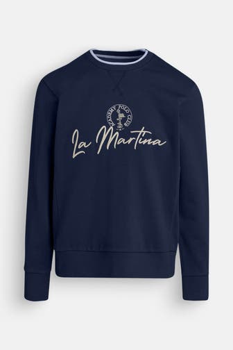 LA MARTINA Sweatshirt nachtblau