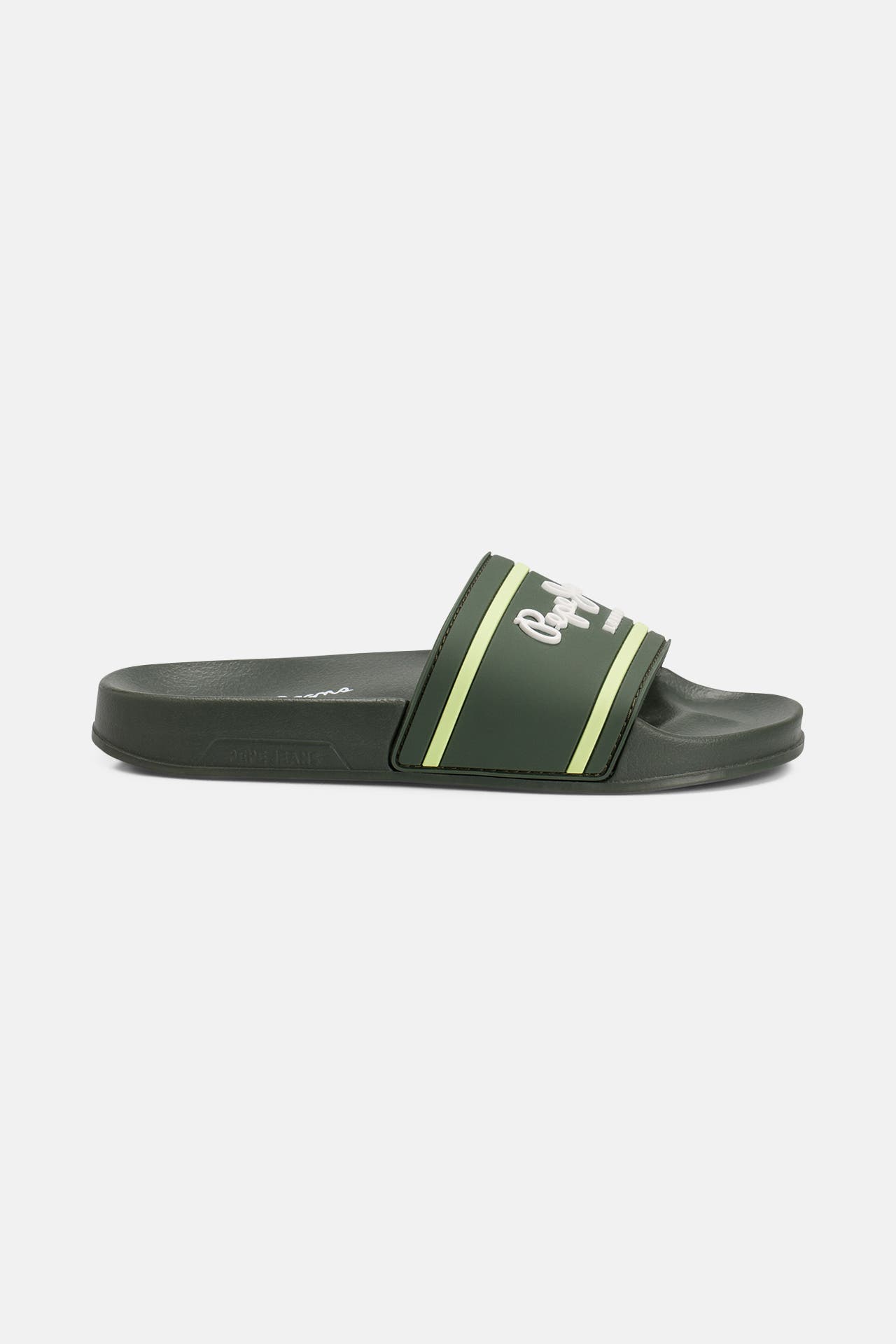PEPE JEANS Slides dunkelgrün, Bild 1