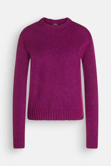 COLMAR Strickpullover aubergine