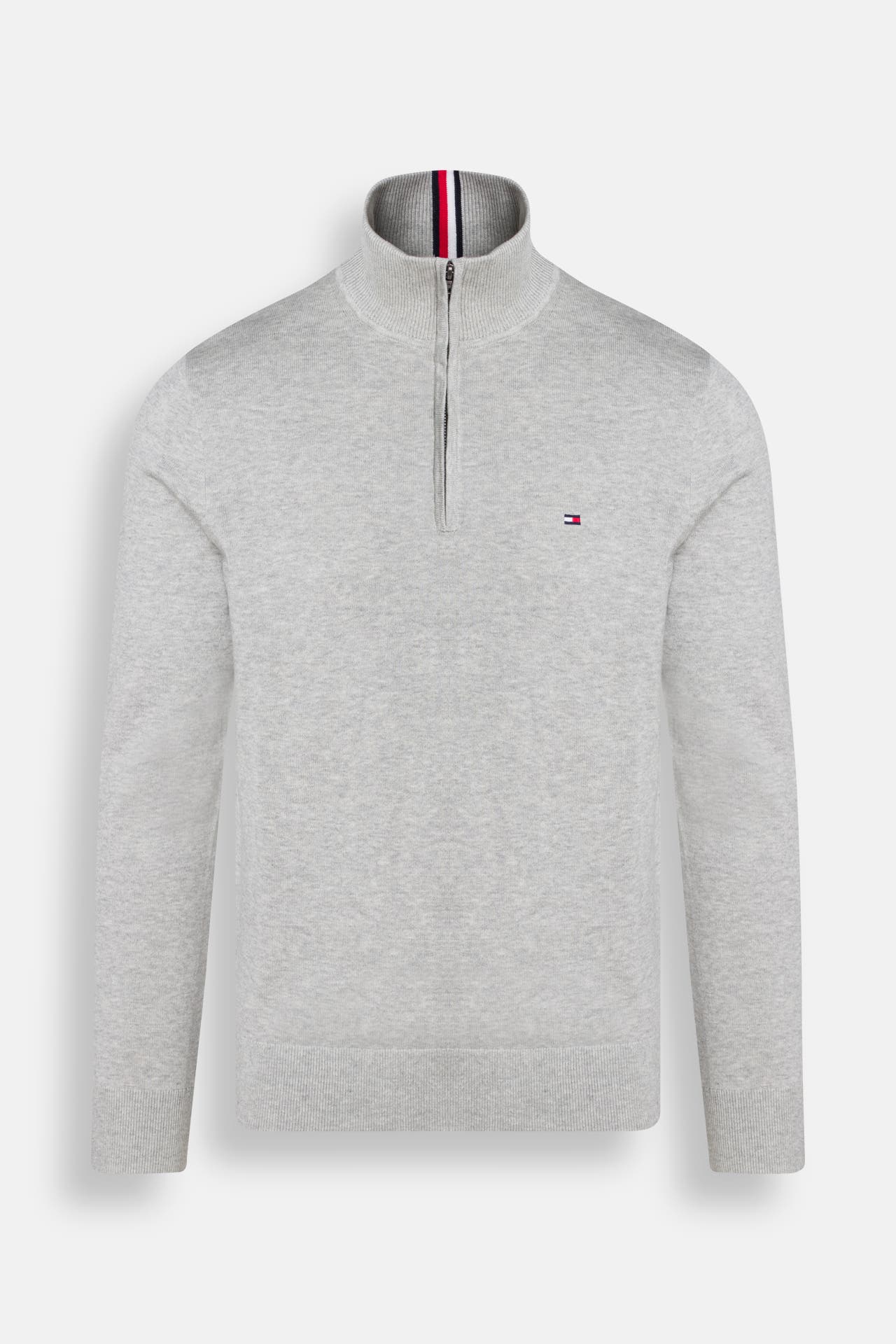 TOMMY HILFIGER Strick-Troyer hellgrau, Bild 1