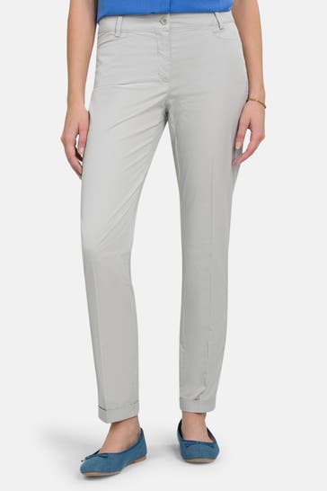 RAFFAELLO ROSSI Stoffhose 'Ute' hellgrau
