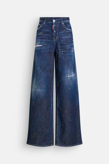 DSQUARED2 - Jeans dunkelblau straight