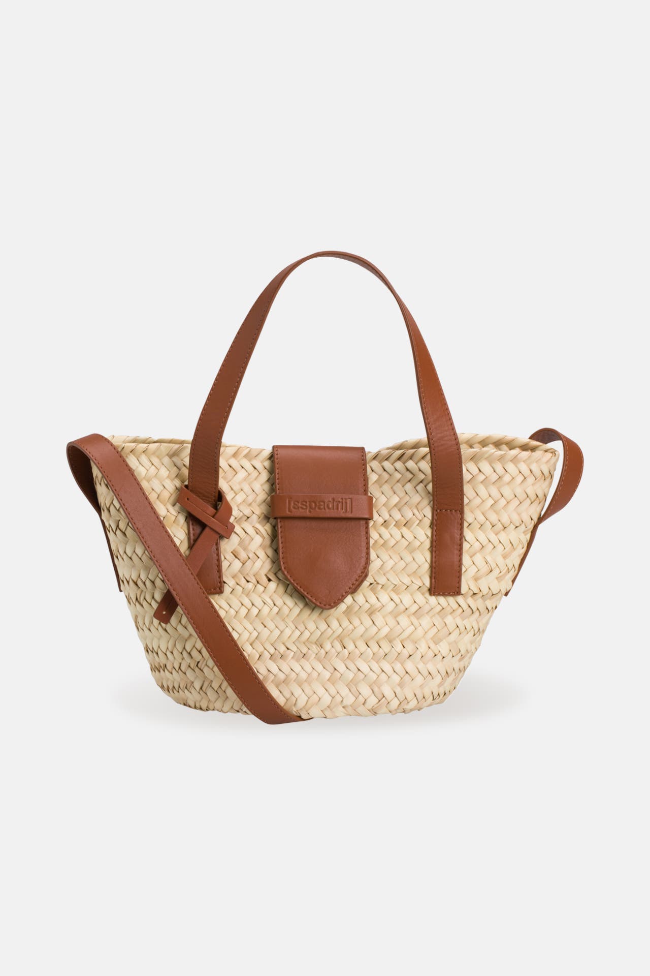 ESPADRIJ L'ORIGINALE Umhängetasche 'Palmbasket Luxe' creme, Bild 1