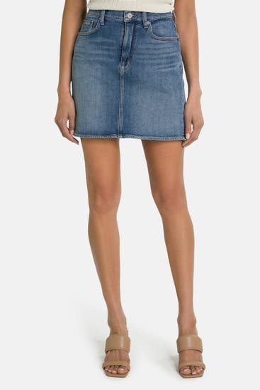 TOMMY HILFIGER - Jeansrock blau