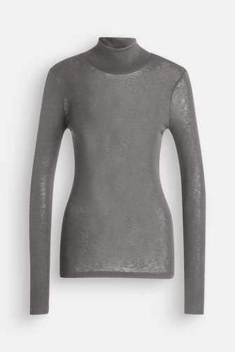 SAMSØE & SAMSØE Langarmshirt 'Sadou' grau