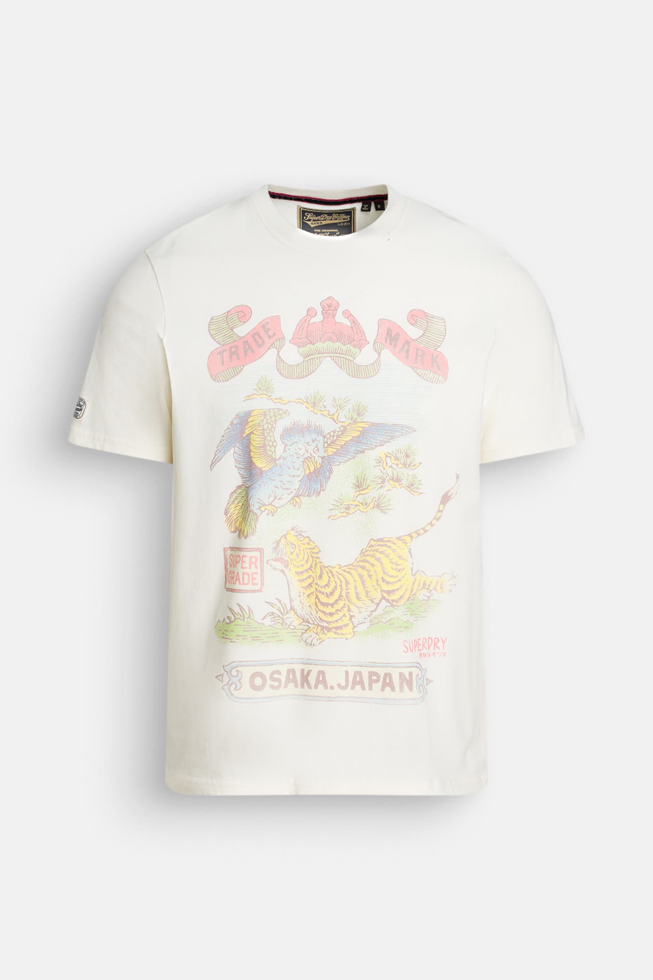 SUPERDRY T-Shirt ecru, Bild 1