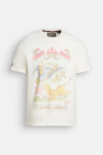 SUPERDRY T-Shirt ecru