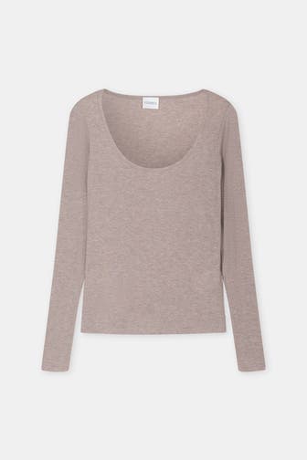 CLOSED Longsleeve taupe