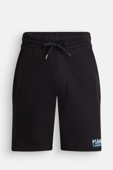 KARL LAGERFELD Shorts schwarz