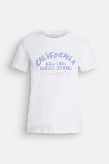 GUESS T-Shirt weiß