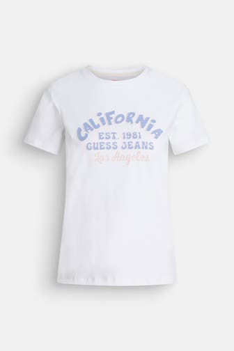 GUESS T-Shirt weiß
