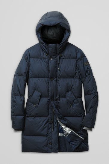 HANDSTICH Daunenjacke 'Sander' dunkelblau