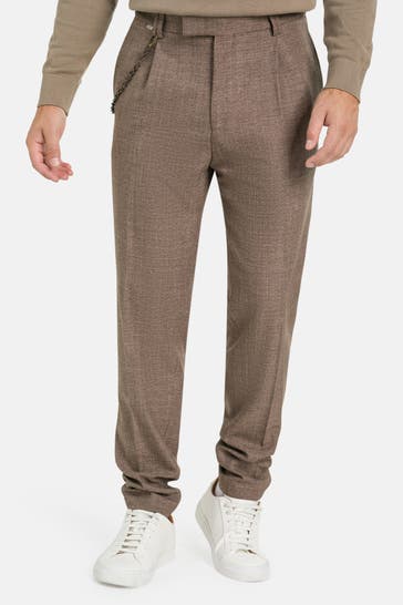 CINQUE Stoffhose 'Cisando' braun