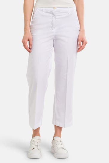 RAFFAELLO ROSSI Stoffhose 'Noel' weiß