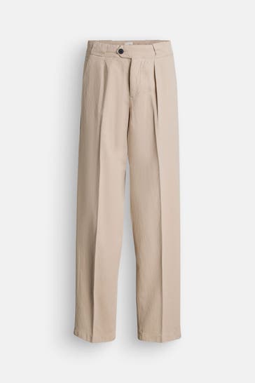 CLOSED Leinenmix-Hose 'Mawson' beige