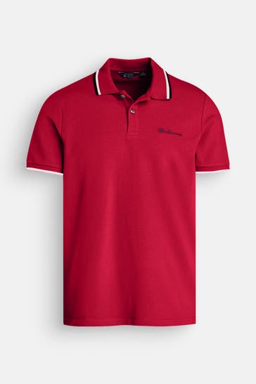 BEN SHERMAN Polo-Shirt rot