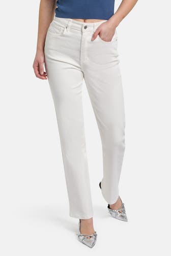 GUESS Jeans straight weiß