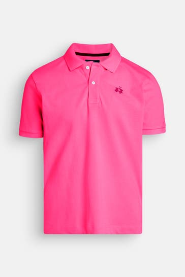 LA MARTINA Polo-Shirt pink