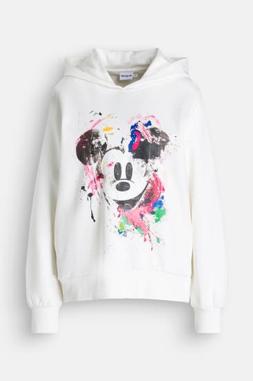 DESIGUAL - Hoodie 'Mickey' weiß
