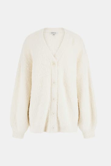 GUESS Strickjacke ecru