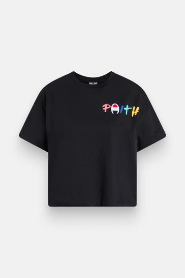 CHAMPION T-Shirt schwarz