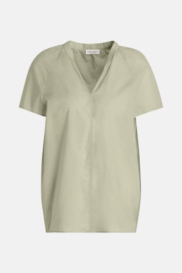 MARC O'POLO Blusenshirt graugrün
