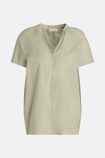 MARC O'POLO Blusenshirt graugrün