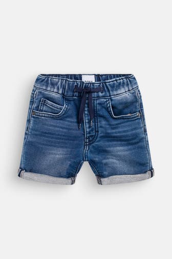 BOSS Jeansshorts blau