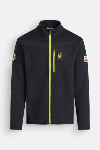 SPYDER Midlayer 'Wengen Bandit' schwarz