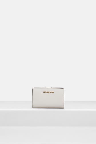 MICHAEL MICHAEL KORS Geldbörse 'Jet Set Travel' weiß