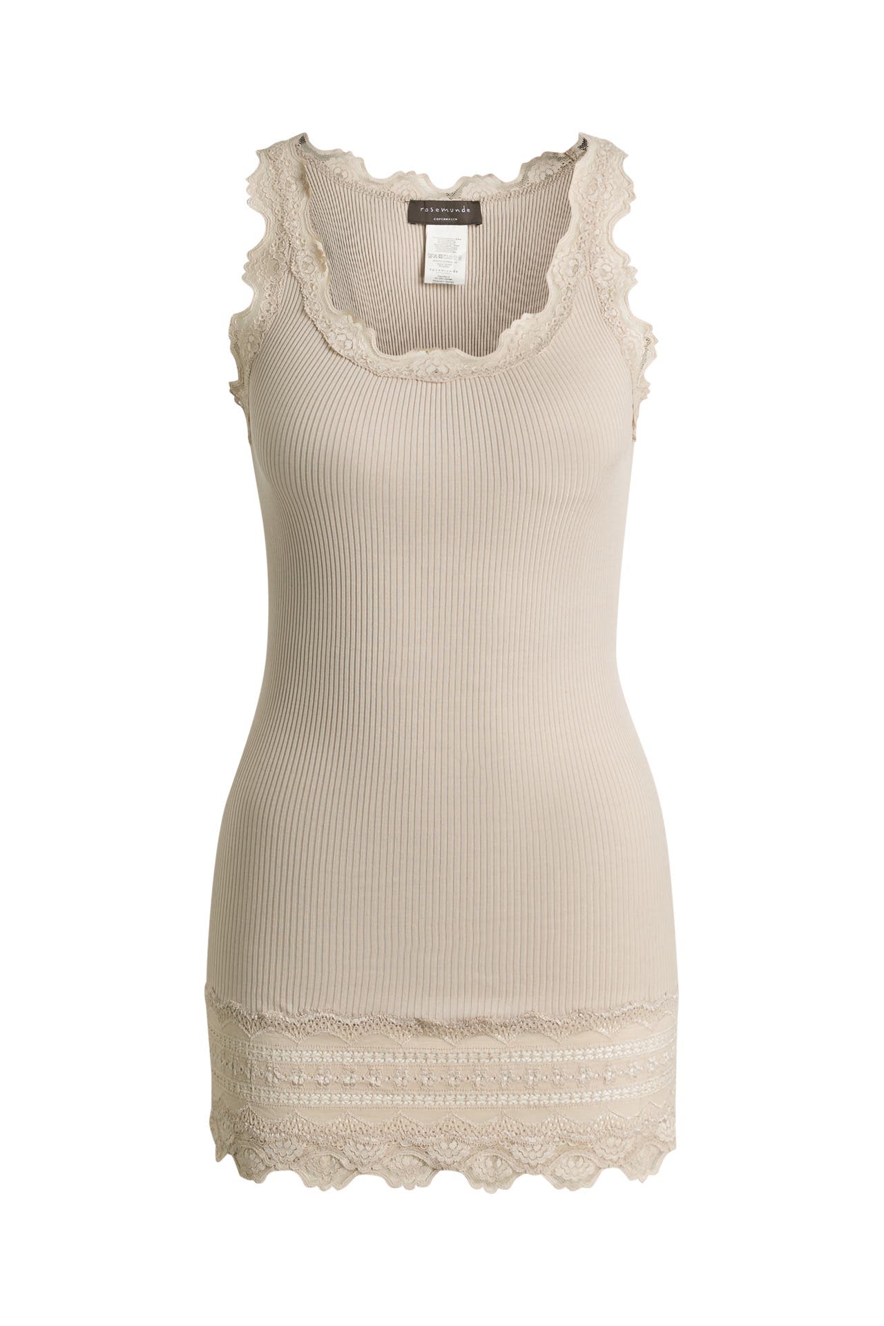 ROSEMUNDE Seidenmix-Top beige, Bild 1
