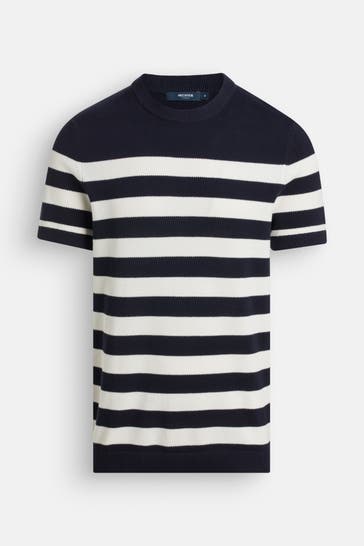 HECHTER Paris Strick-Shirt gestreift