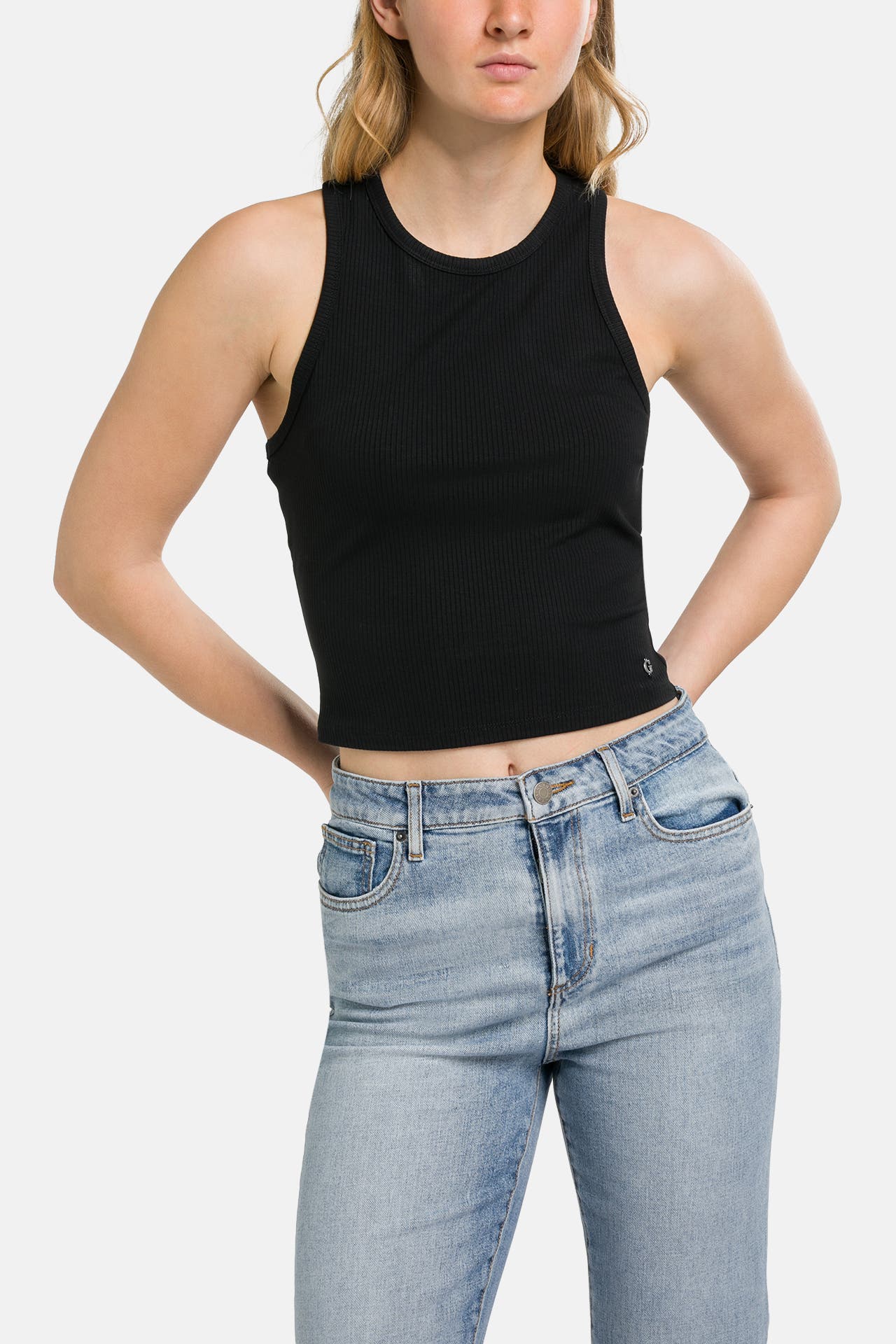 GUESS Tanktop 'Denise' schwarz, Bild 1