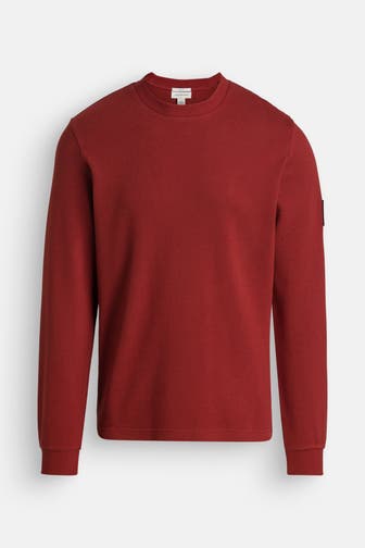 CALVIN KLEIN Sweatshirt dunkelrot