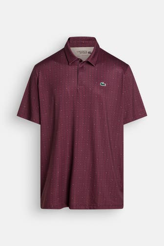 LACOSTE Funktions-Polo gemustert