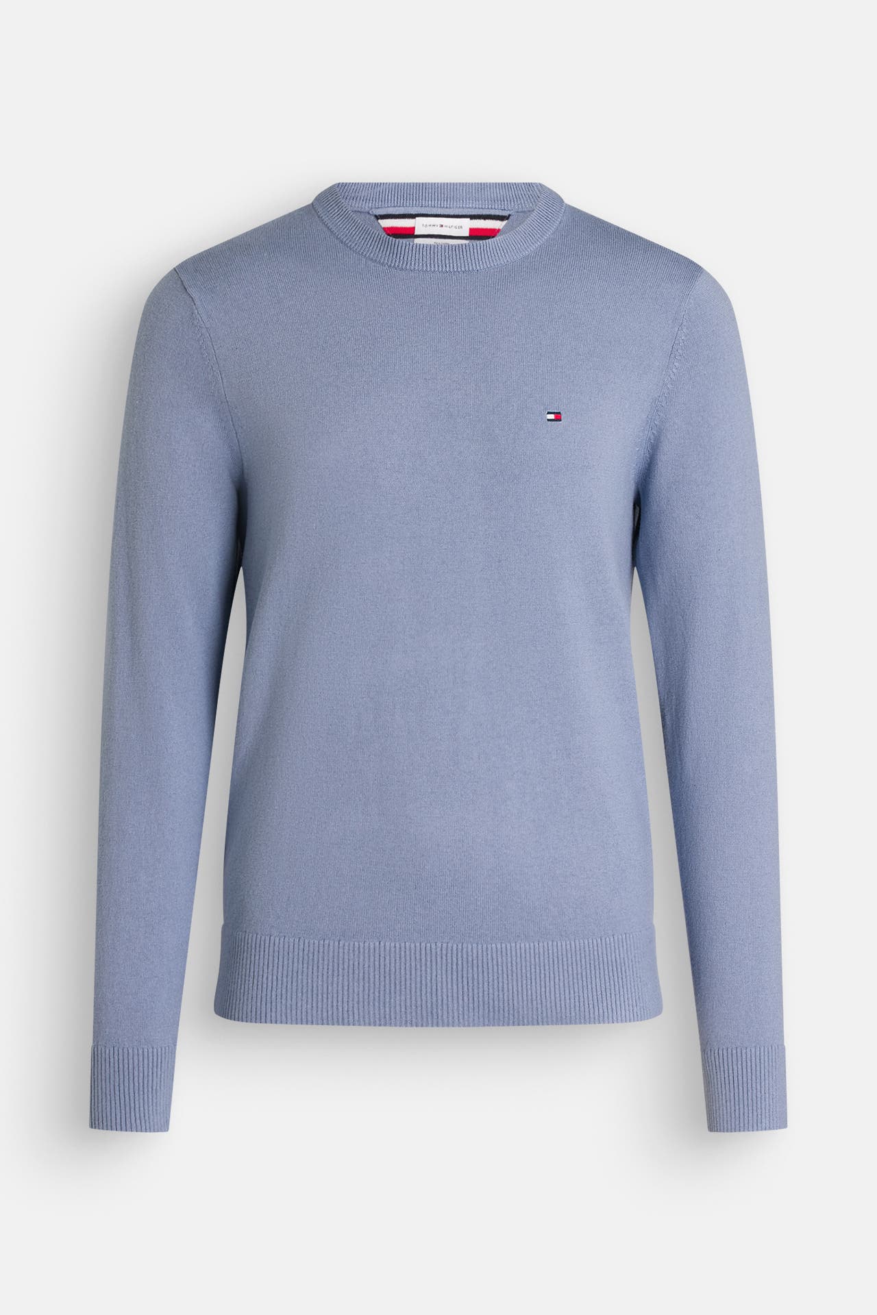 TOMMY HILFIGER Strickpullover taubenblau, Bild 1