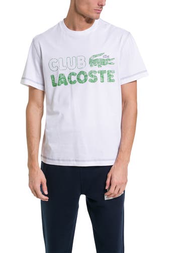 LACOSTE T-Shirt weiß