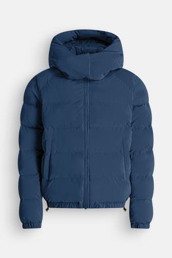 BOMBOOGIE Steppjacke dunkelblau