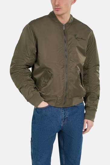 KARL KANI Blouson dunkelgrün